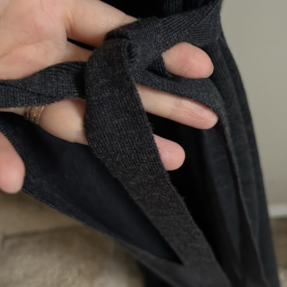 Toteme//merino midi wrap dress set - Picture 7 of 9